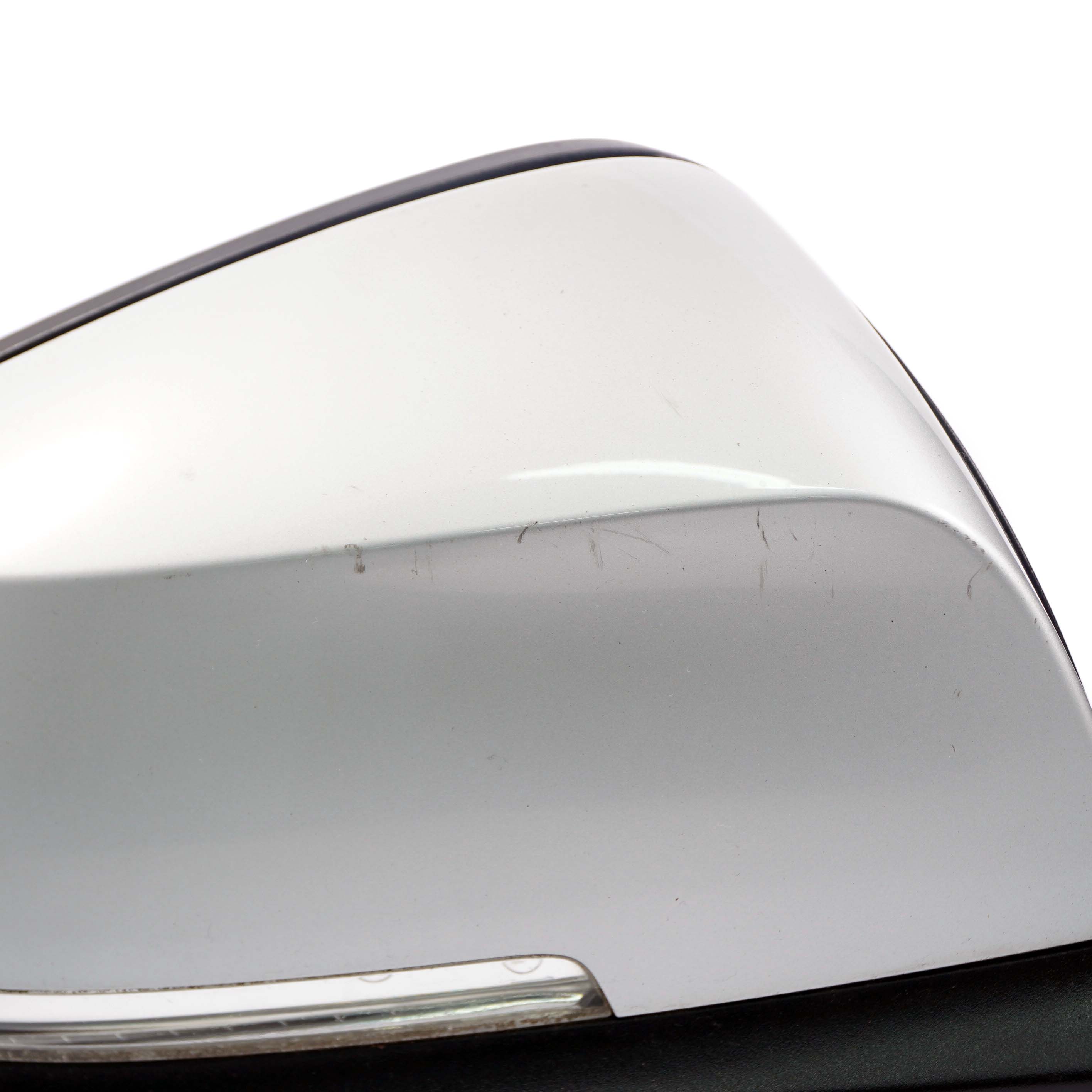 BMW X1 E84 Wing Mirror Door Heated Right O/S Glacier Silber Silver Metallic A83