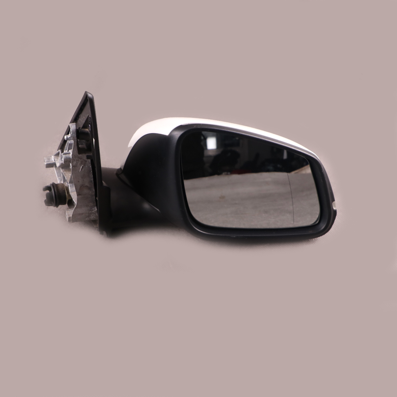 BMW X1 Series E84 Heated Right Wing Mirror O/S Door Mineral White Metallic A96