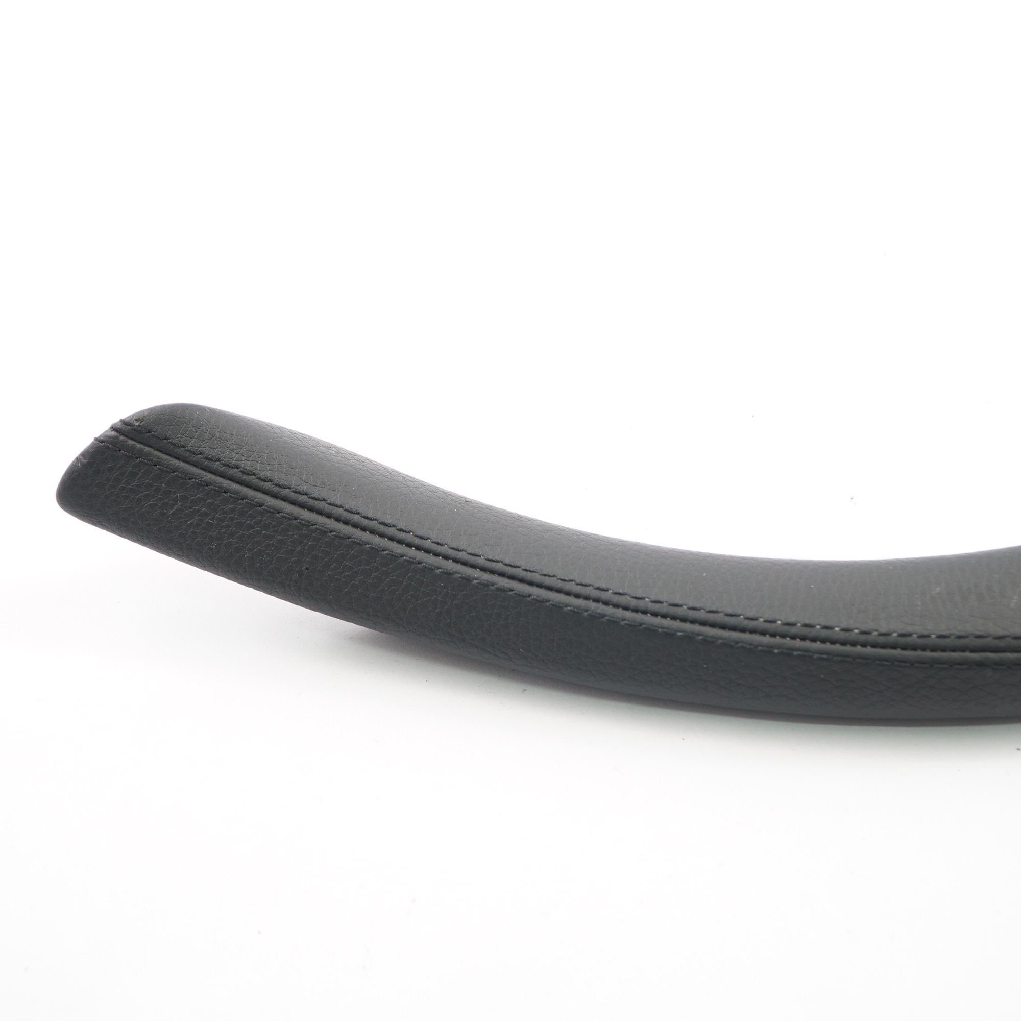 BMW F13 Door Card Panel Pull Handle Trim Left N/S Grab Leather Dakota Black