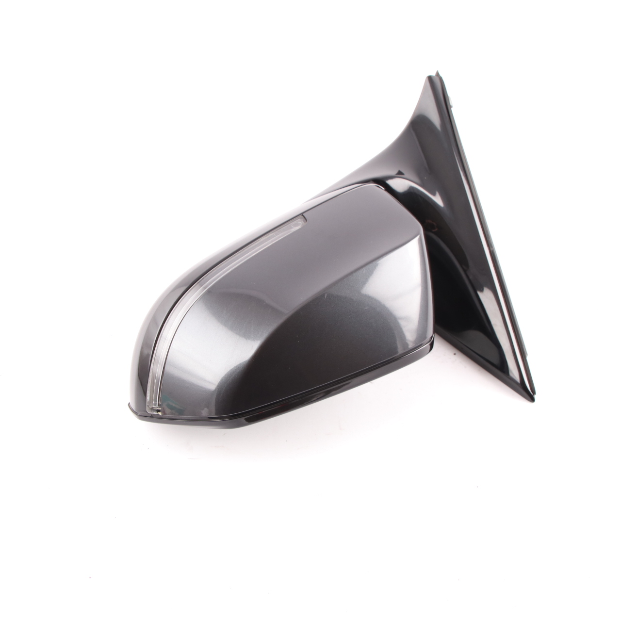 Wing Mirror BMW F01 F02 LCI Auto Dip High Gloss Left Door Sophistograu Grey B90