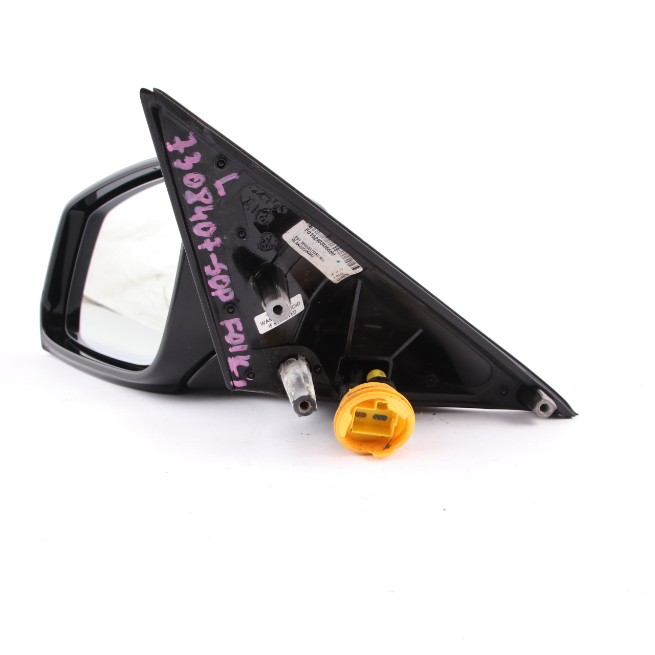 Wing Mirror BMW F01 F02 LCI Auto Dip High Gloss Left Door Sophistograu Grey B90