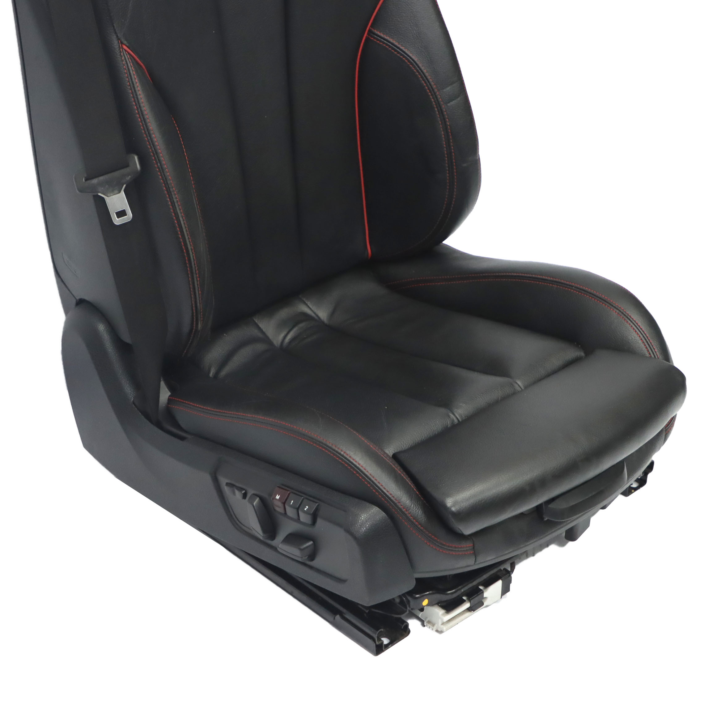 BMW F33 Sport Leather Dakota Black Red Front Right O/S Seat Heated Memory