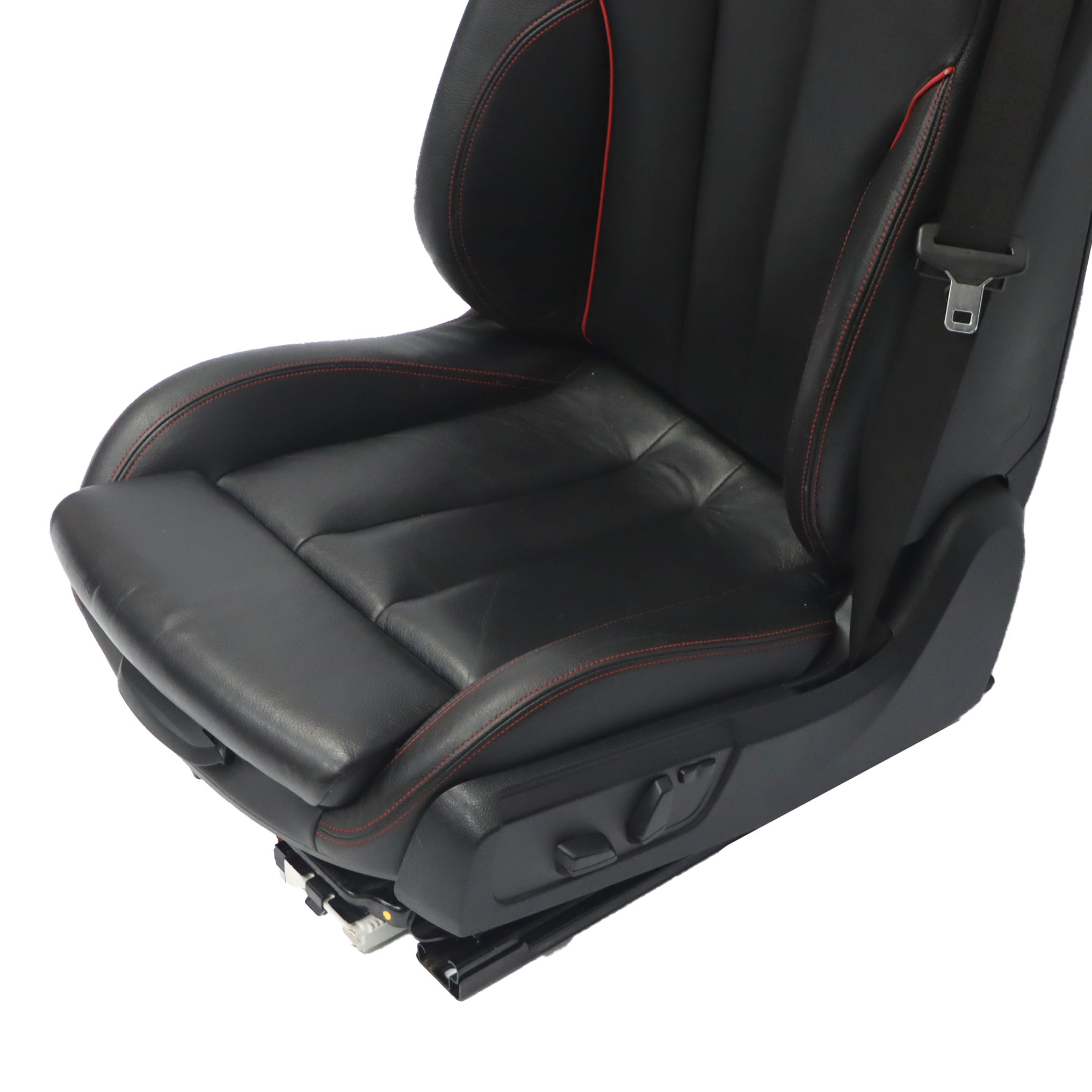 BMW F33 Sport Leather Dakota Black Red Front Left N/S Seat Heated Memory