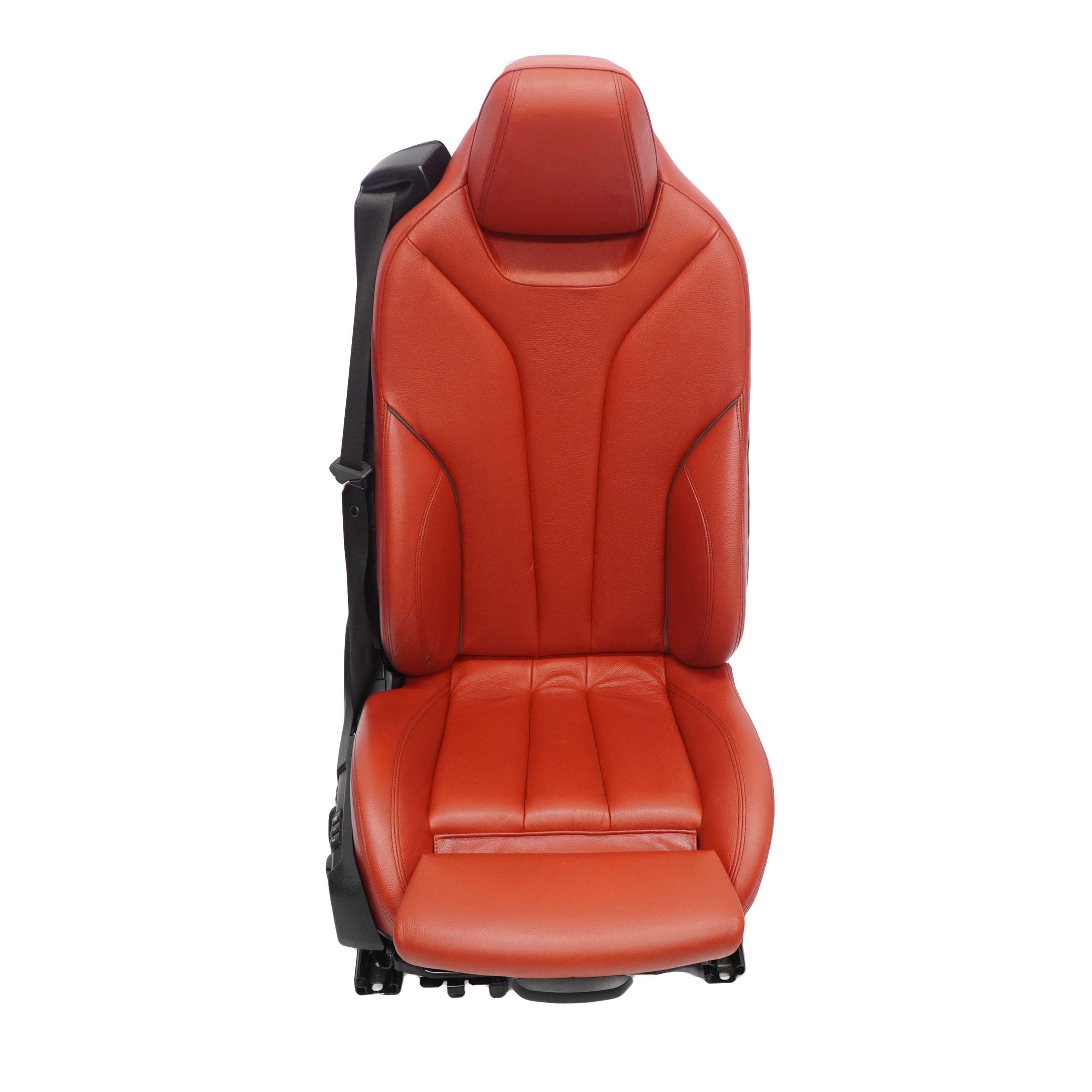 BMW F33 Sport Red Korallrot Leather Interior Front Right O/S Seat Heated Memory