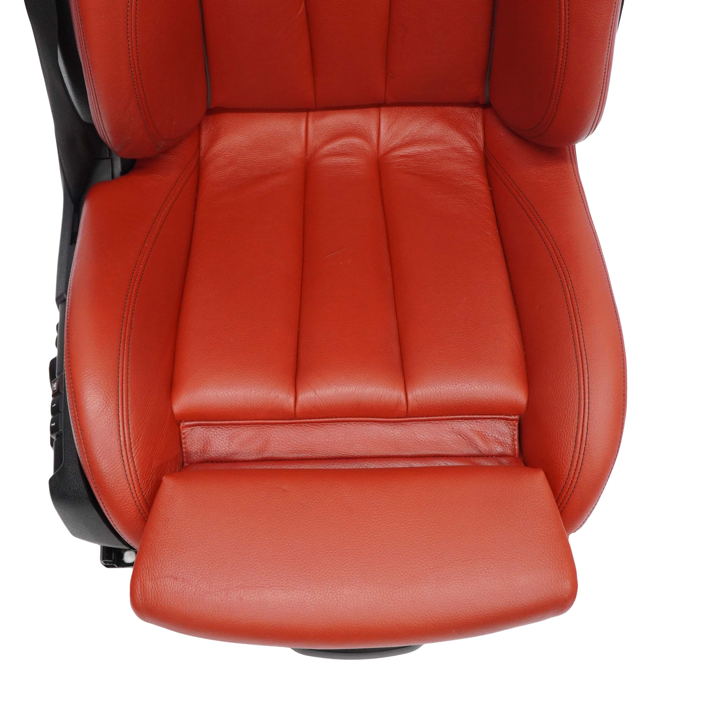 BMW F33 Sport Red Korallrot Leather Interior Front Right O/S Seat Heated Memory