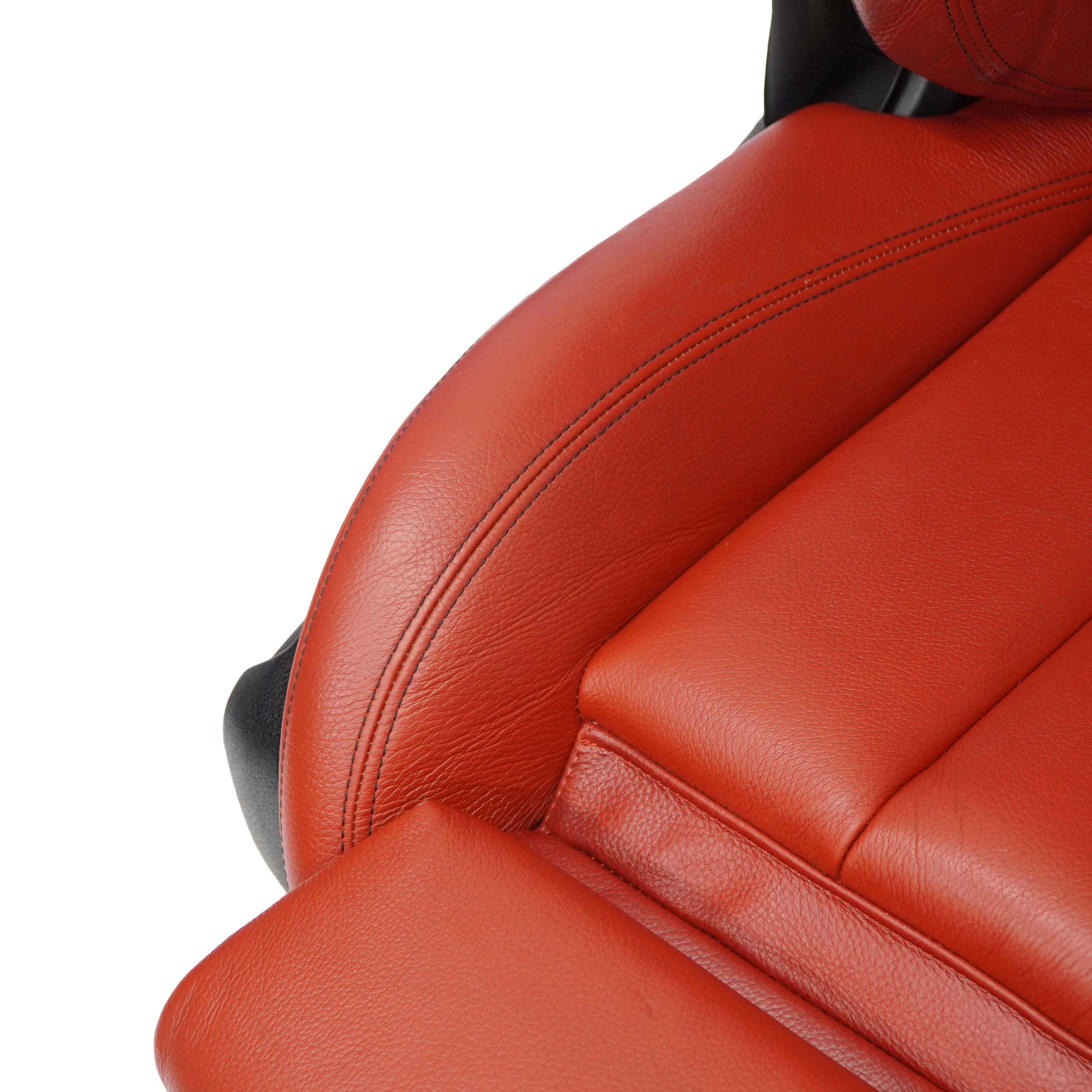 BMW F33 Sport Red Korallrot Leather Interior Front Right O/S Seat Heated Memory