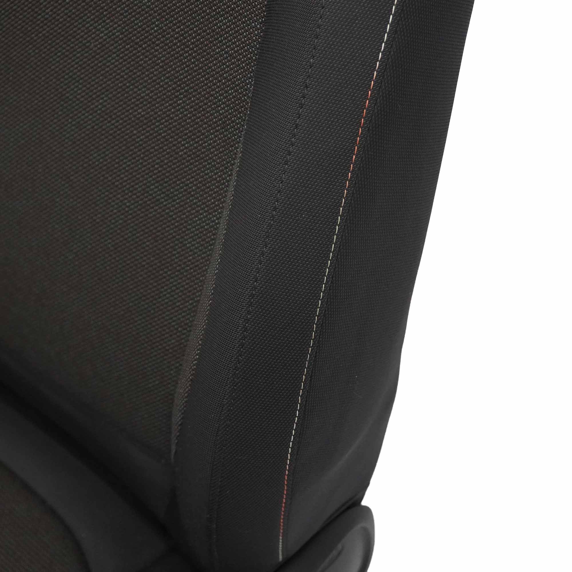 Mini Cooper One F56 Front Left N/S Cloth Seat Fabric Firework / Carbon Black