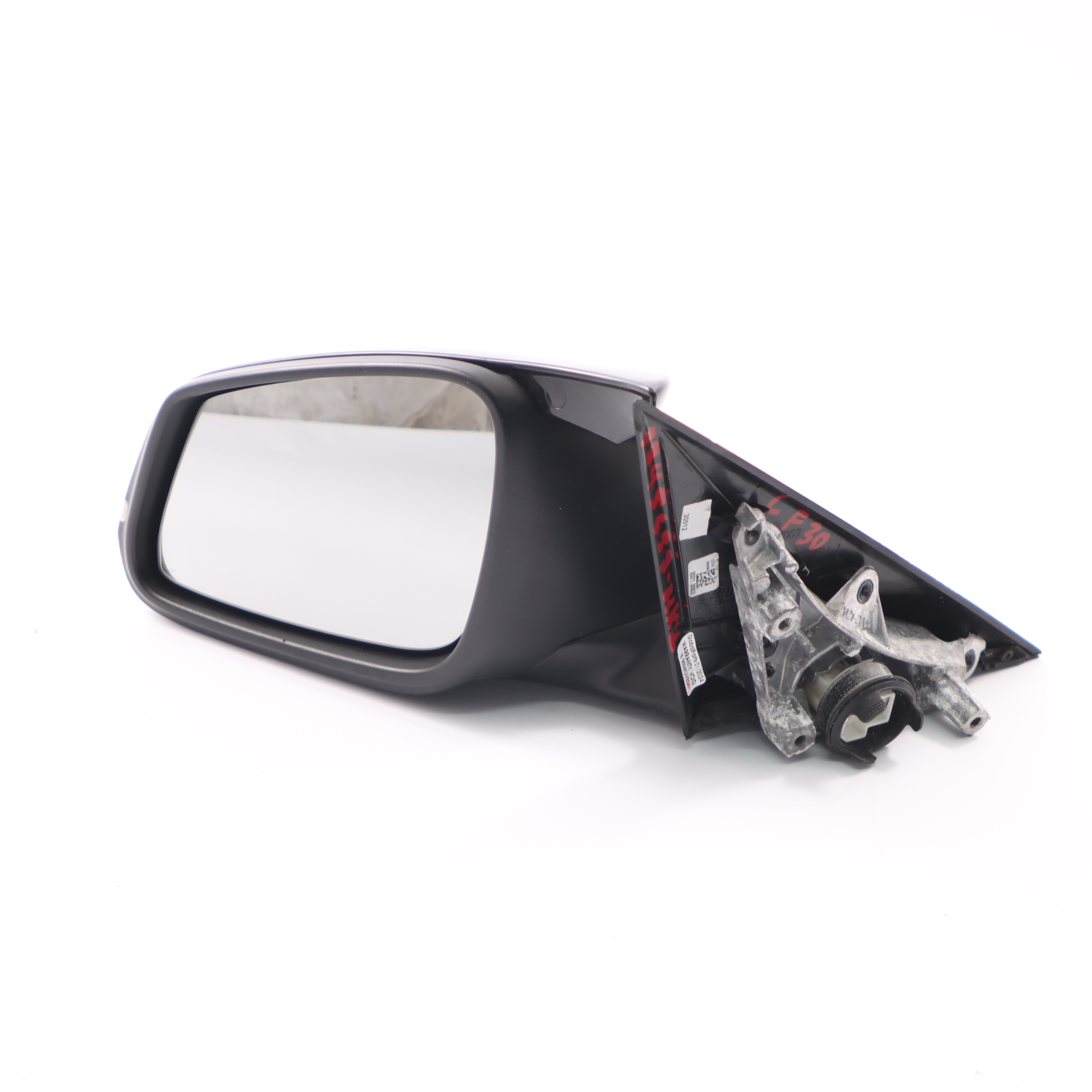 Wing Mirror BMW F30 F31 Heated Door Left N/S Outside 6 Pins Black