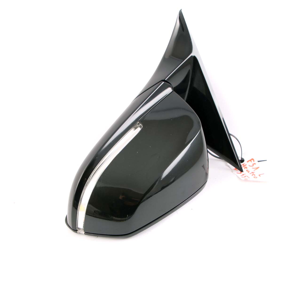 Wing Mirror BMW F30 F31 1 High Gloss Heated Left N/S Black Sapphire Metallic 475