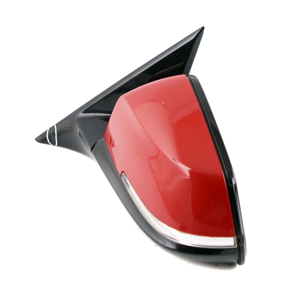 BMW 3 F30 F31 LCI High Gloss Heated Left Wing Mirror N/S Melbourne Red A75