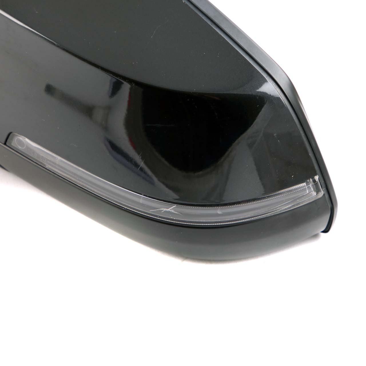 BMW 5 Series F10 F11 Heated Left Wing Mirror N/S Black Sapphire Metallic 475