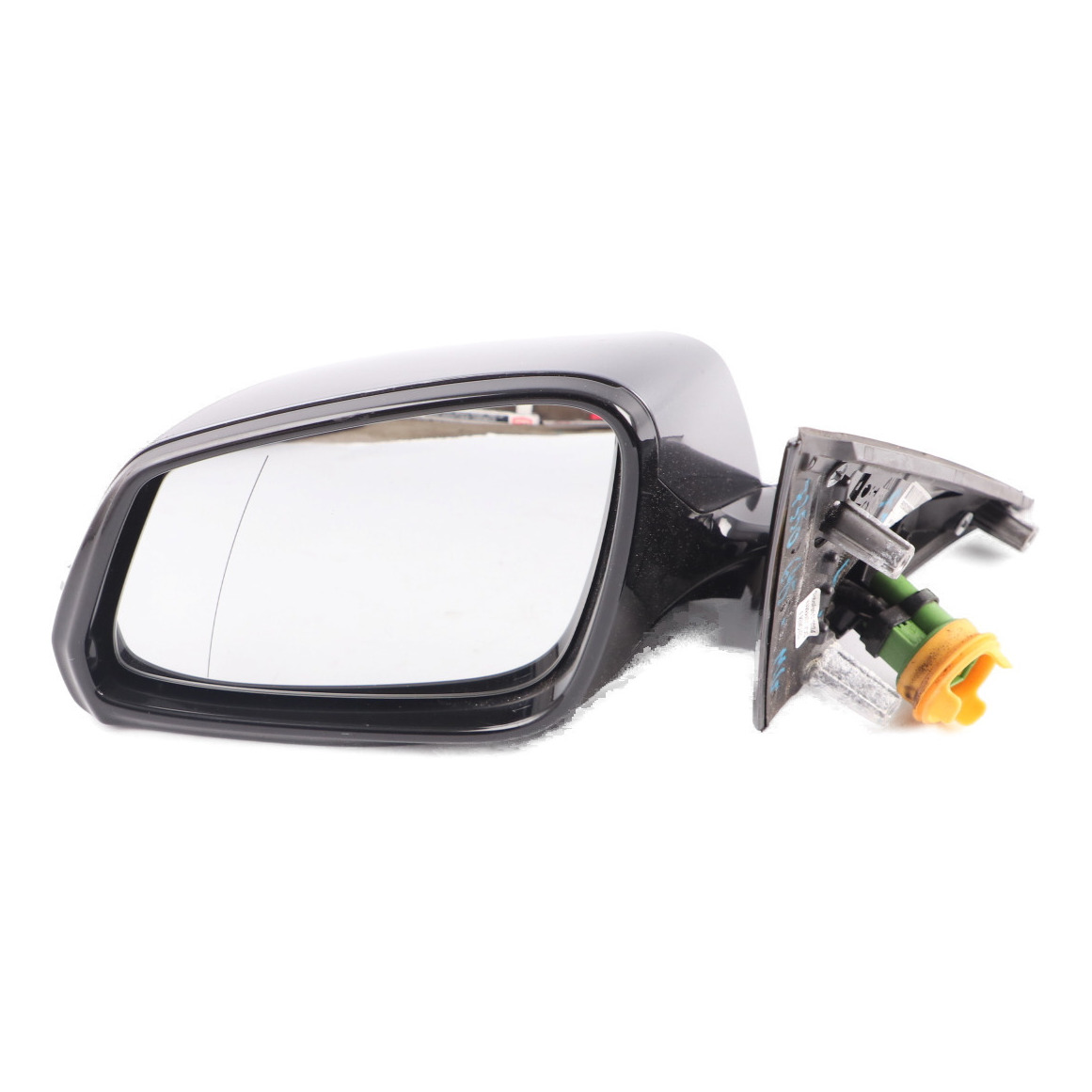 Wing Mirror BMW F10 F11 LCI Outside Door Left N/S 7 Pins Mineralgrau Grey - B39