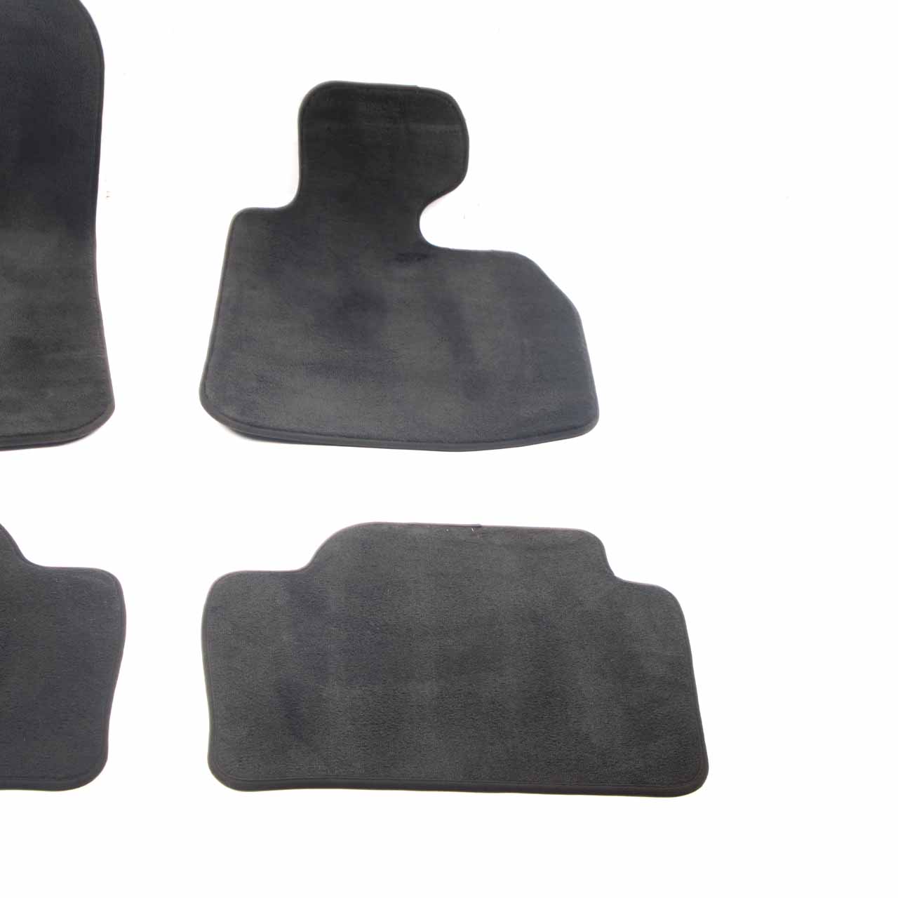 BMW F36 Gran Coupe Interior Front Rear Floor Velour Mats Anthrazit Set 7360791