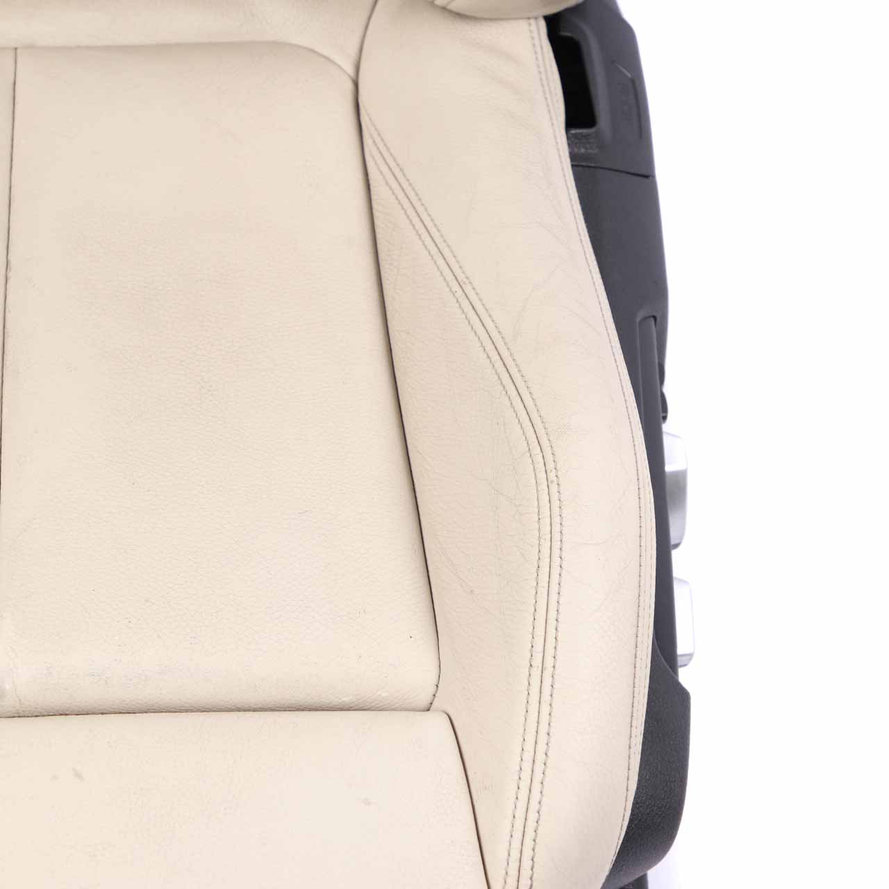 Front Seat BMW F36 M Sport Heated Memory Left N/S Leather Dakota Elfenbein-Weiss