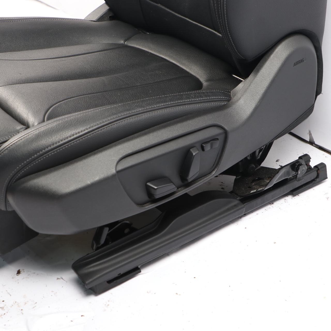 Front Seat BMW F46 Left N/S Sport Heated Leather Dakota Black Ventilated Memory