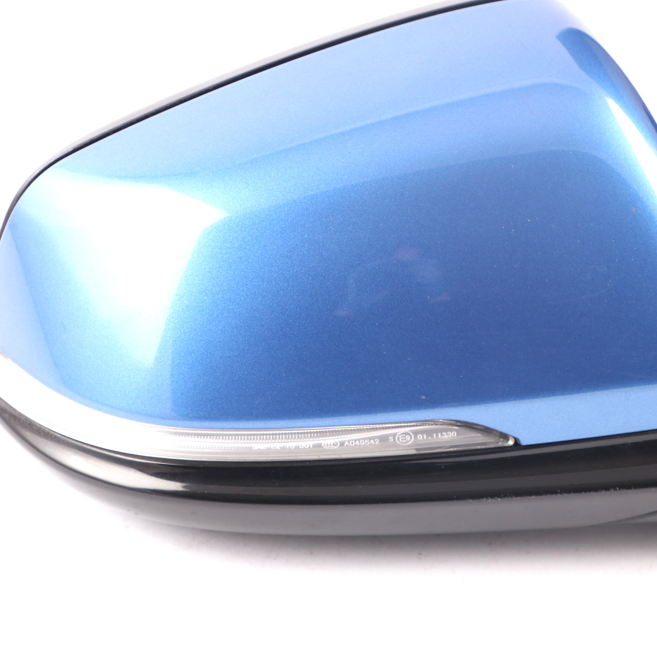 BMW F46 Wing Mirror Door Right O/S Estoril Blue Metallic - B45