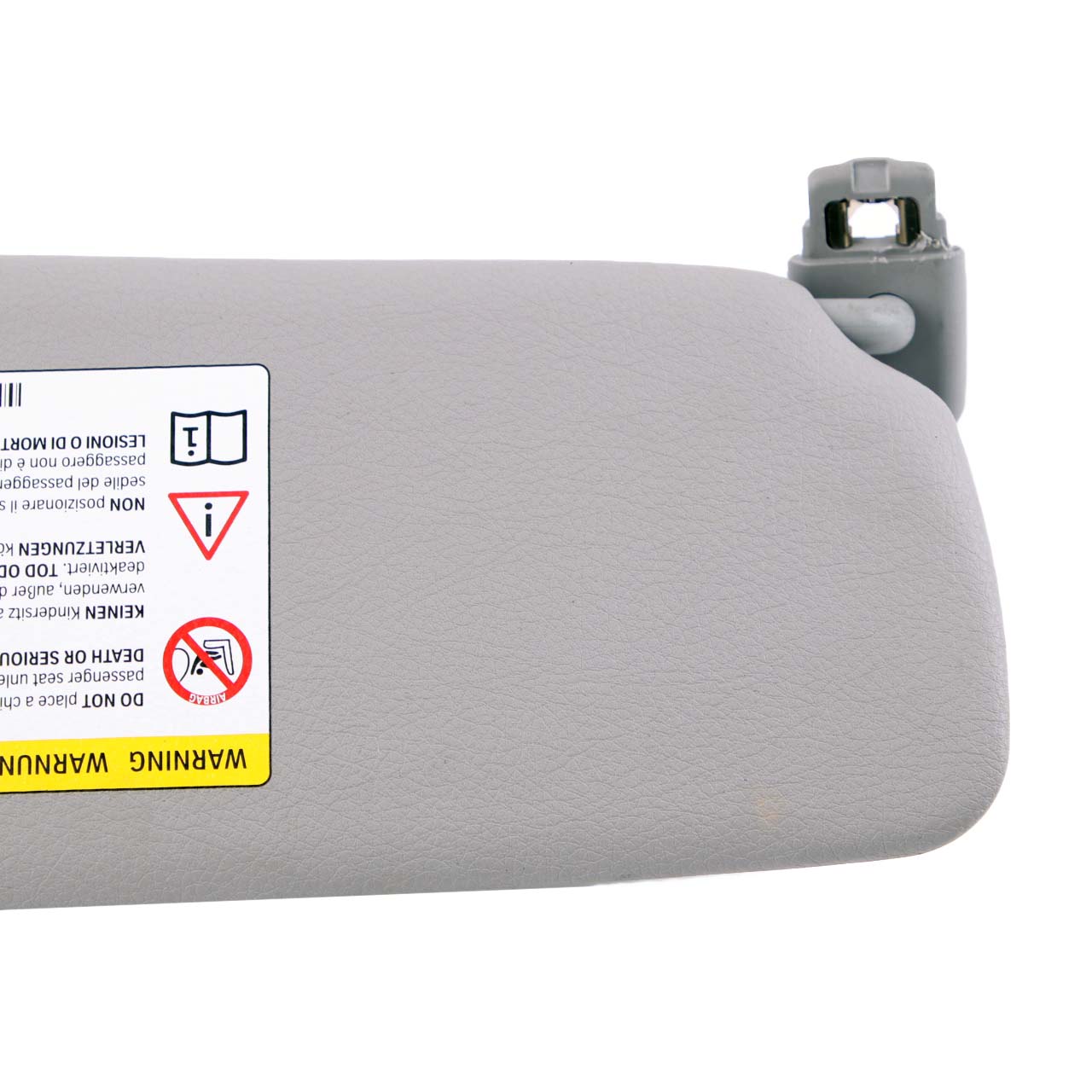 BMW 1 Series 1 F20 F21 LCI Sun Visor With Mirror Label Left Everestgrau Grey