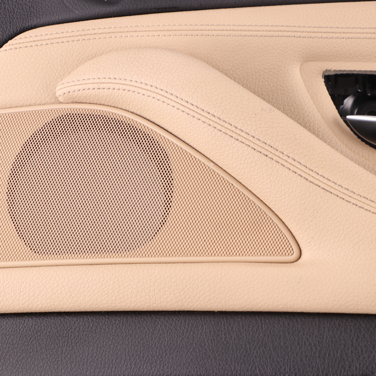 BMW F10 F11 LCI Door Card Front Right O/S Lining Panel Leather Dakota Beige