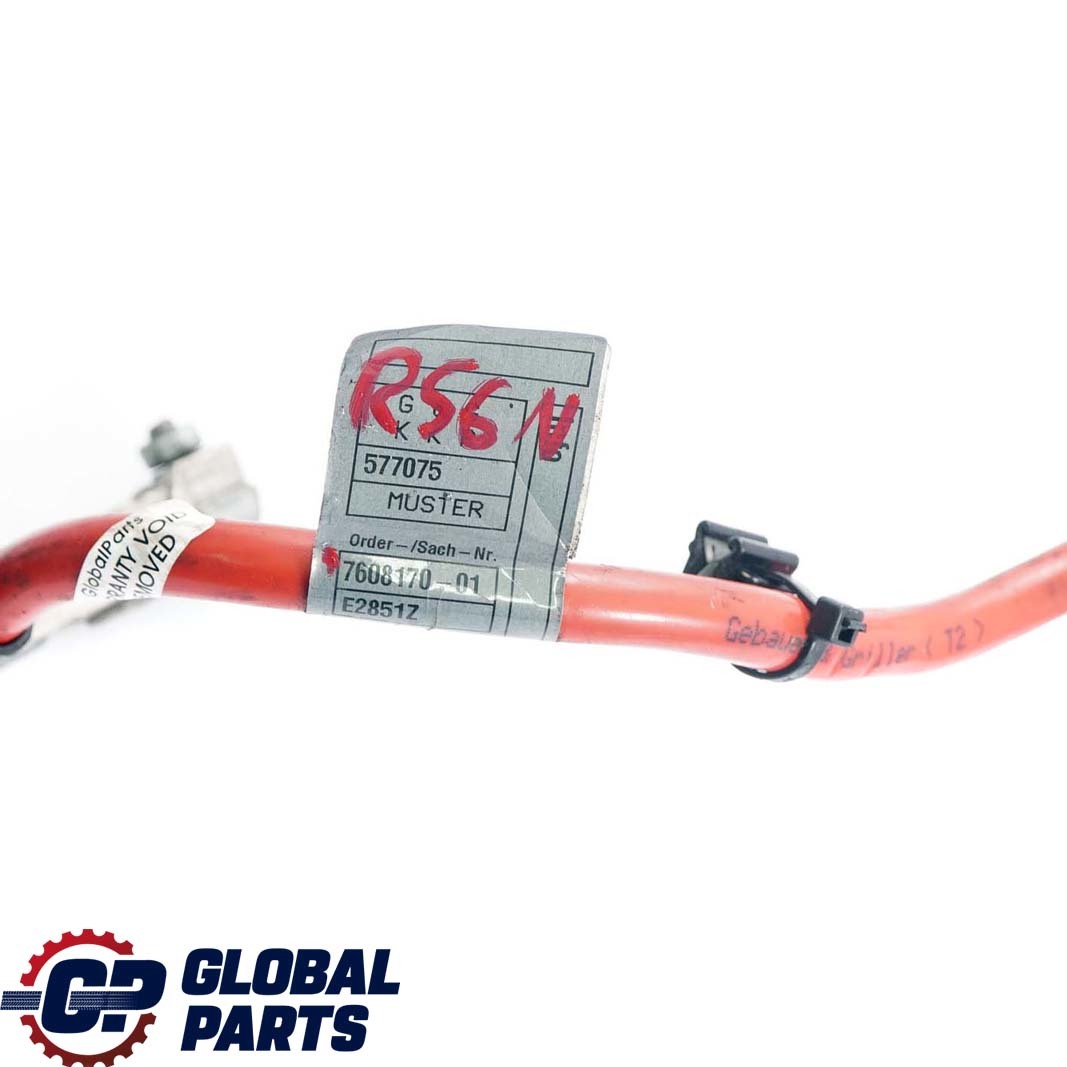 Mini Cooper S R55 R56 R57 LCI Battery Cable Lead Positive 7608170