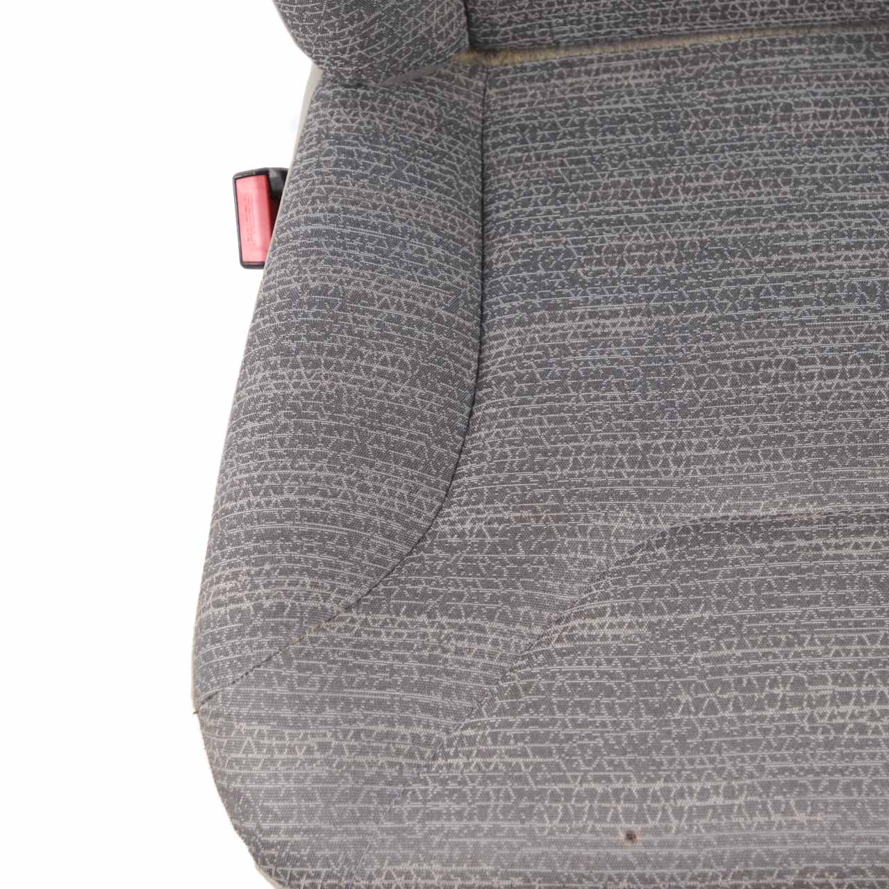 Front Seat Renault Trafic II Passenger Double Seat Left N/S Velvet Cloth Grey