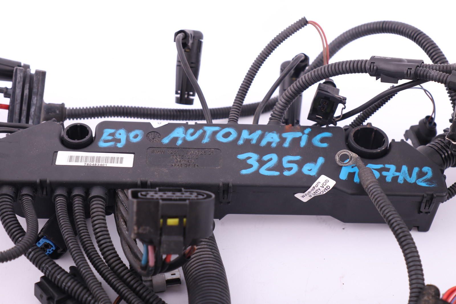 BMW 3 Series E90 E91 E92 325D M57N2 Diesel Automatic Engine Wiring Loom Harness