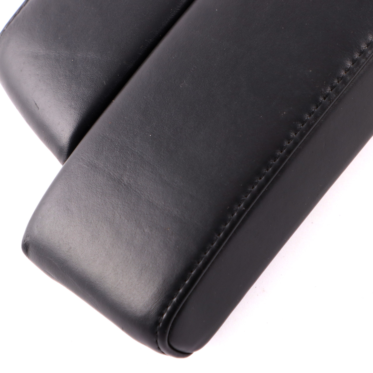 Front Armrest BMW E90 E92 E93 Split Centre Console Cover Leather Novillo Black