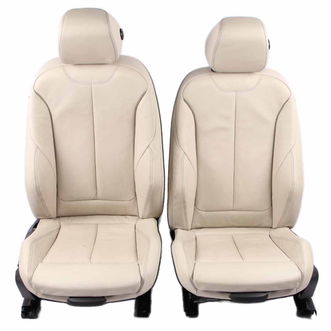 Seats BMW F36 LCI M Sport Heated Elfenbein-White Leather Interior Seat Memory