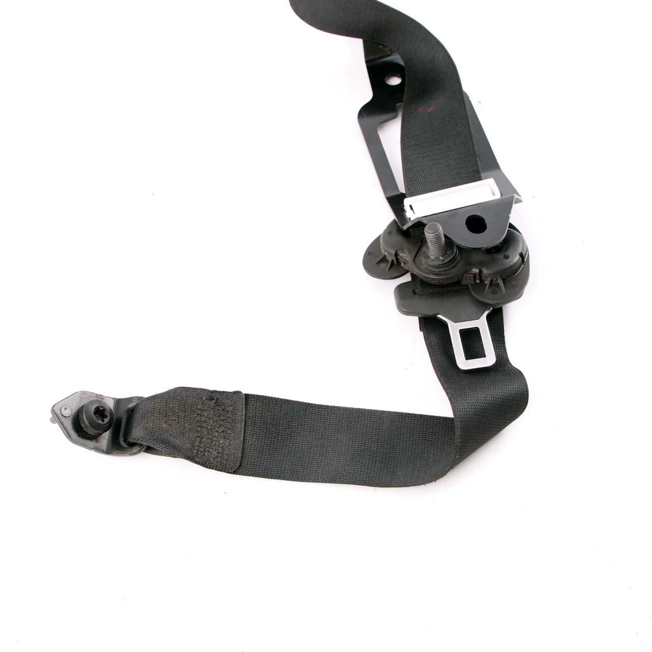 Seatbelt Front BMW i3 I01 Upper Belt Safety Seat Right O/S Black 7951762