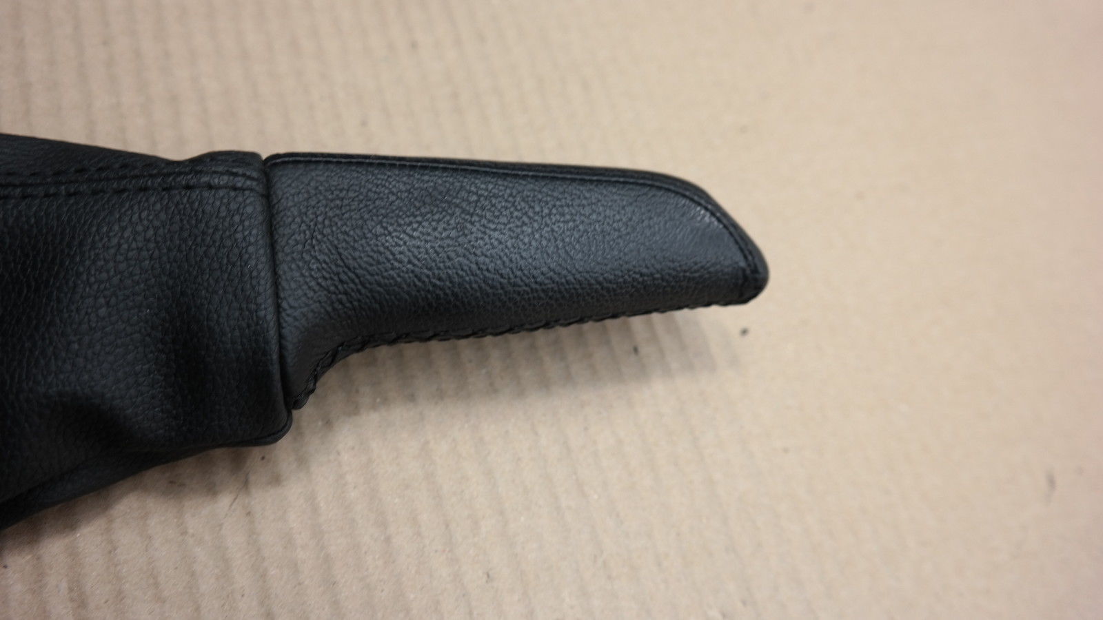 BMW 1 Series E81 E82 E87 E87N E88 Handbrake Lever Cover Leather Black 9142745