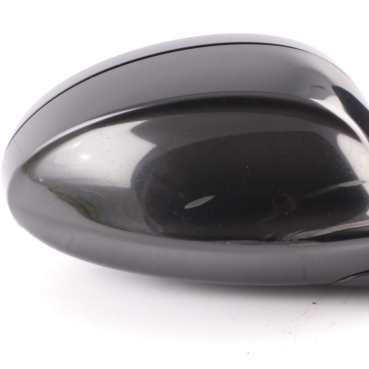 BMW E90 M Sport Power Fold Right Wing Mirror O/S Black Sapphire 475