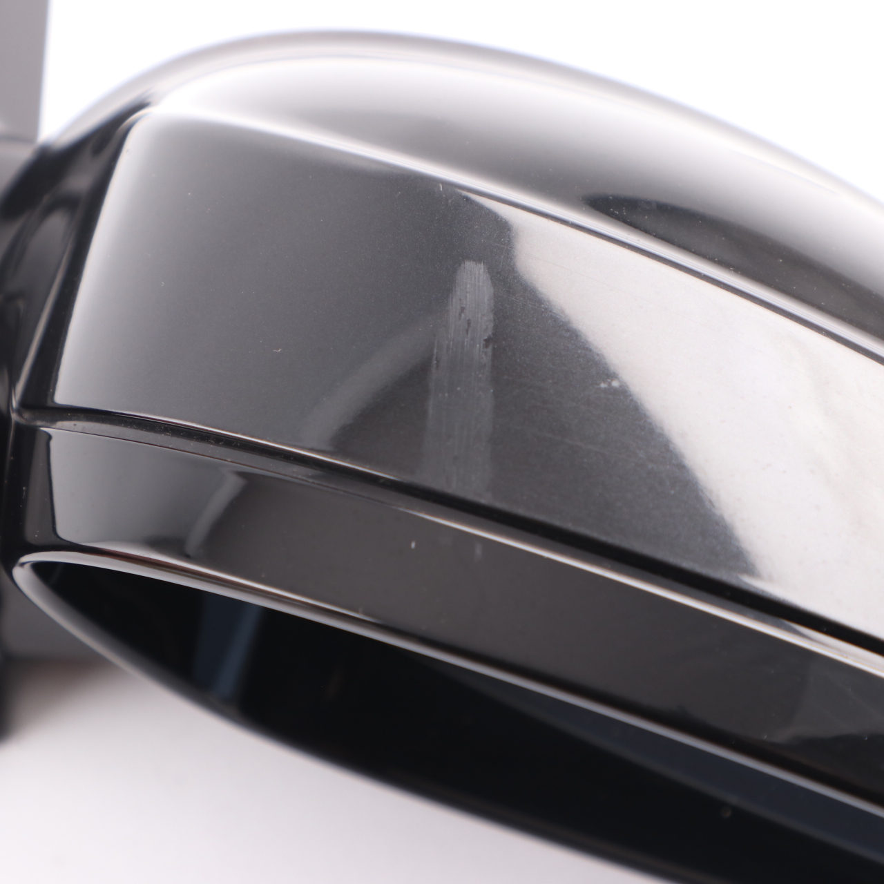 BMW E90 M Sport Power Fold Right Wing Mirror O/S Black Sapphire 475