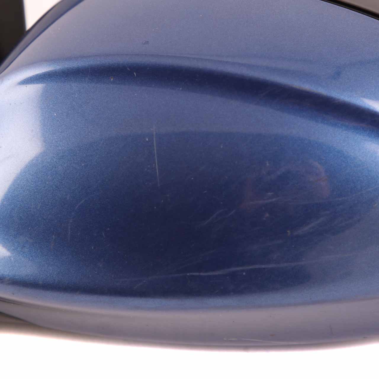 Wing Mirror BMW E90 M Sport High Gloss Auto Dip Left N/S Montegoblau Blue A51