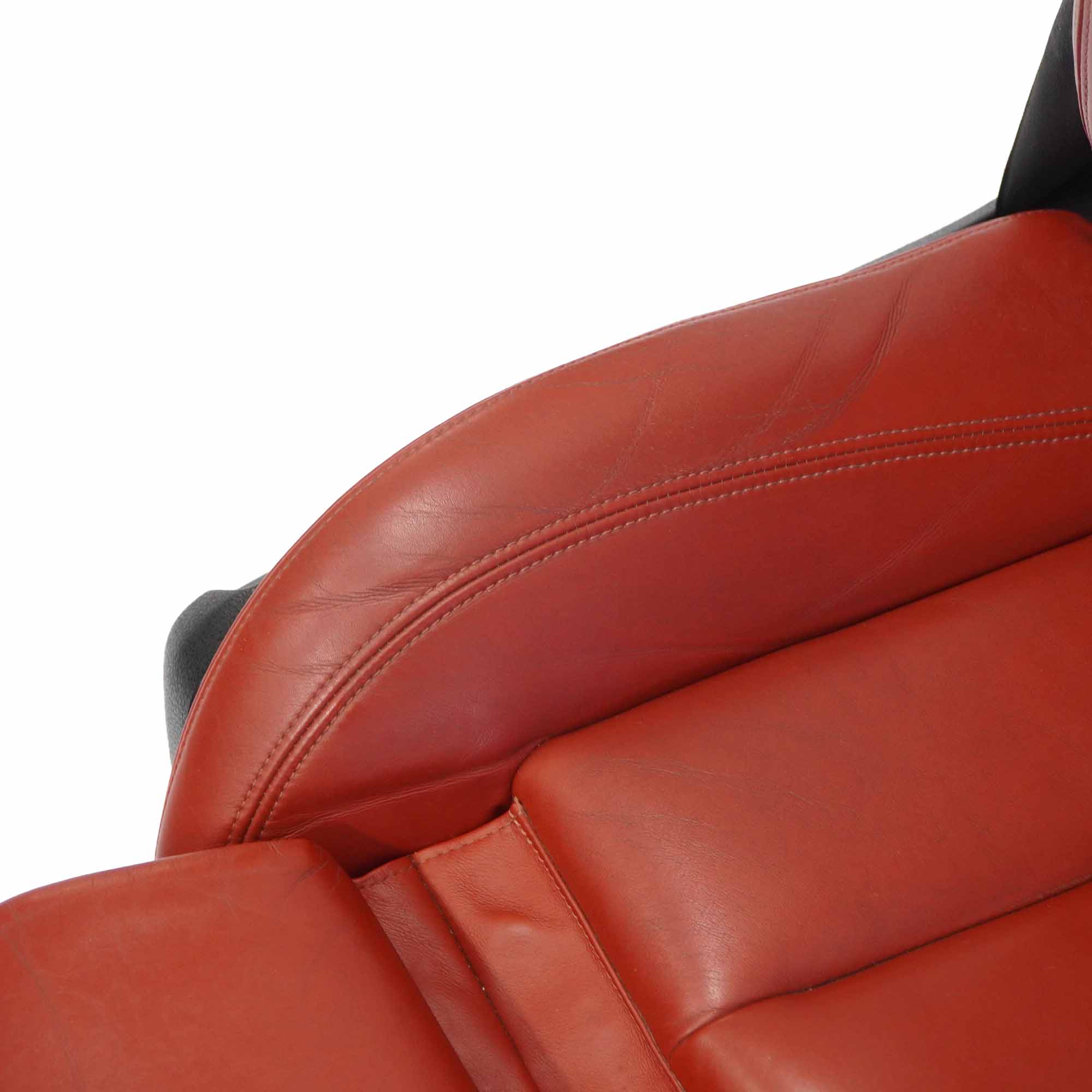 Leather Seat BMW F83 M4 M Sport Heated Front Right O/S Memory Sakhir Orange