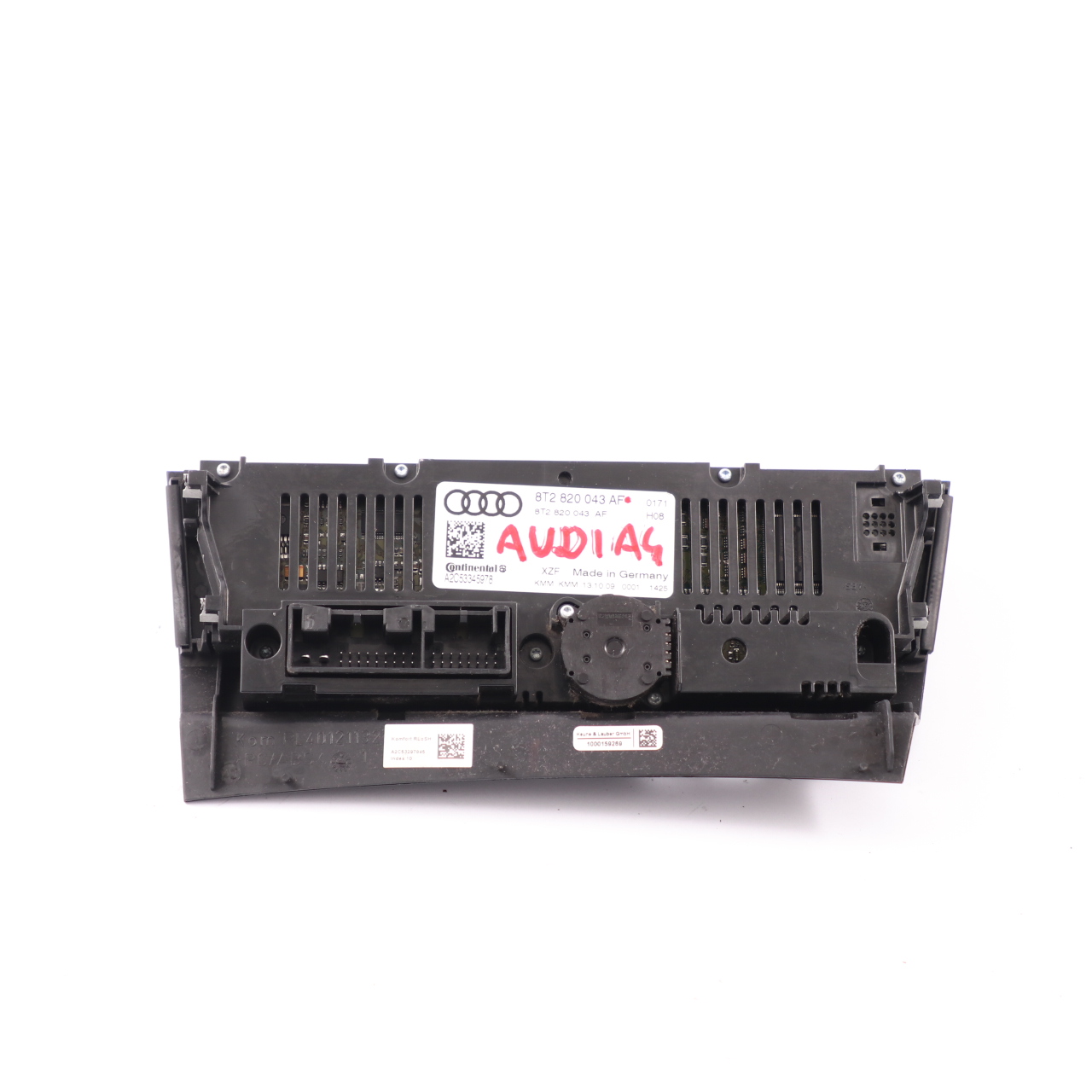 Audi A4 B8 Air Con Heater Climate Control A/C Unit Switch Panel 8T2820043AF