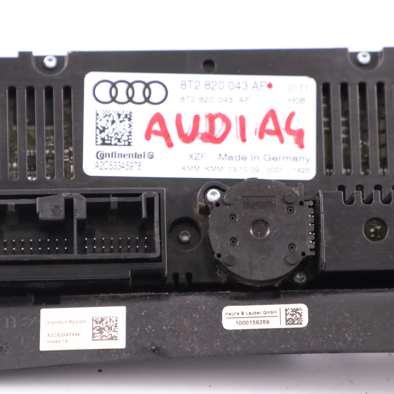 Audi A4 B8 Air Con Heater Climate Control A/C Unit Switch Panel 8T2820043AF