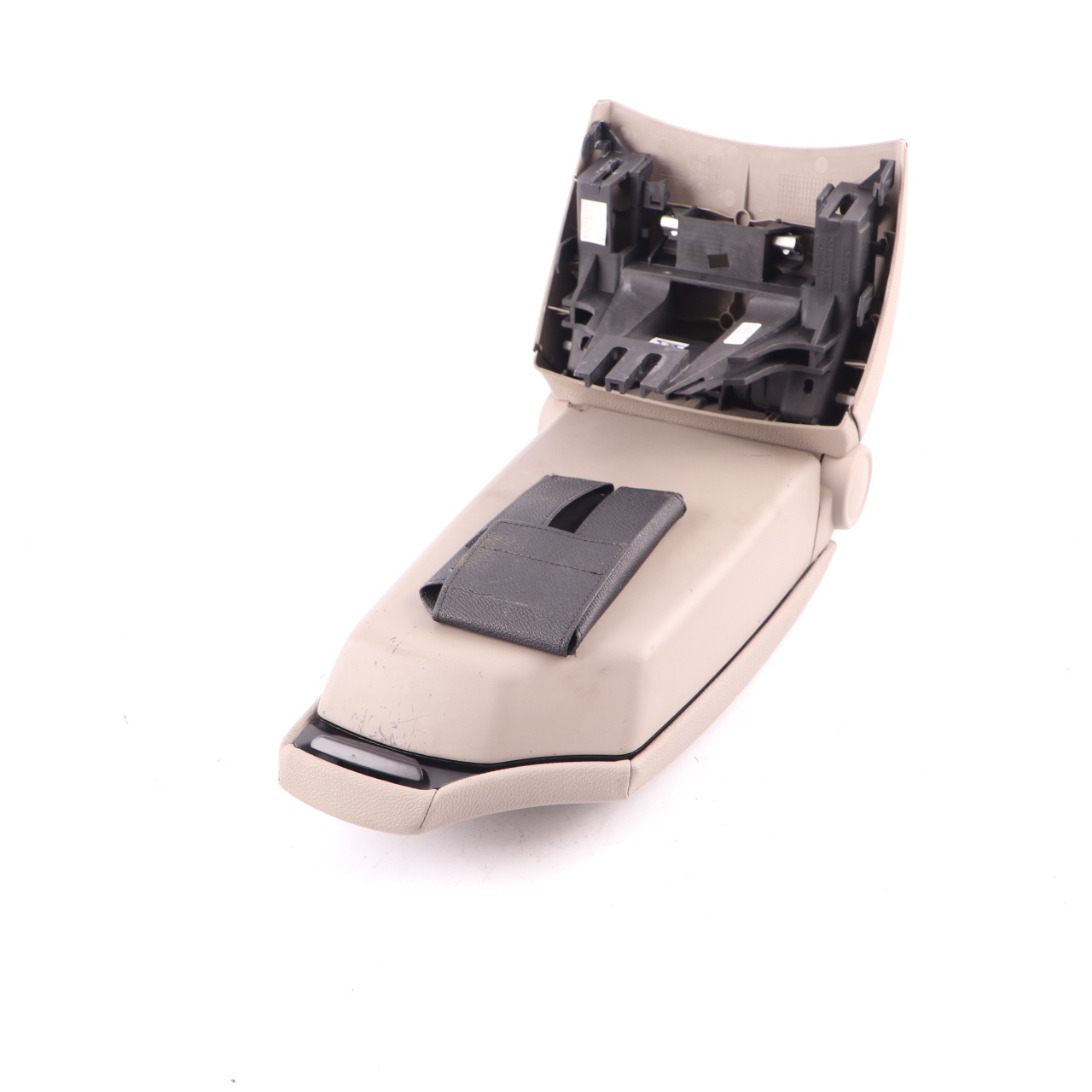 BMW E81 E82 E87 LCI Centre Console Armrest Arm Rest Trim Cover Beige 9110507