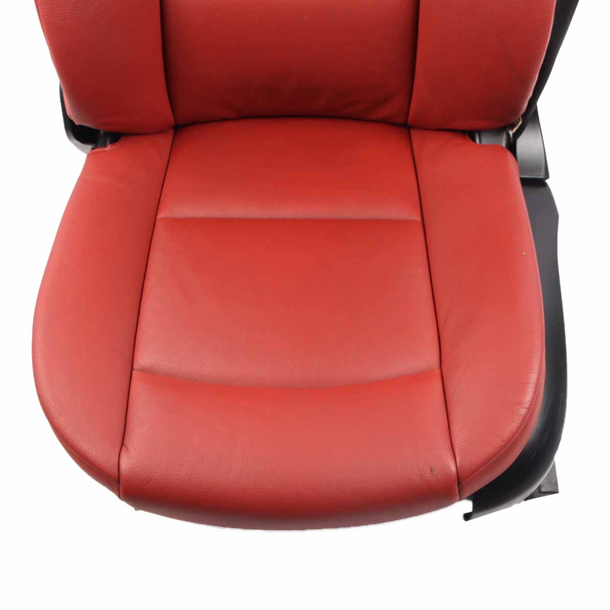 Front Seat BMW E93 Convertible Heated Korall-Red Leather Left N/S Memory