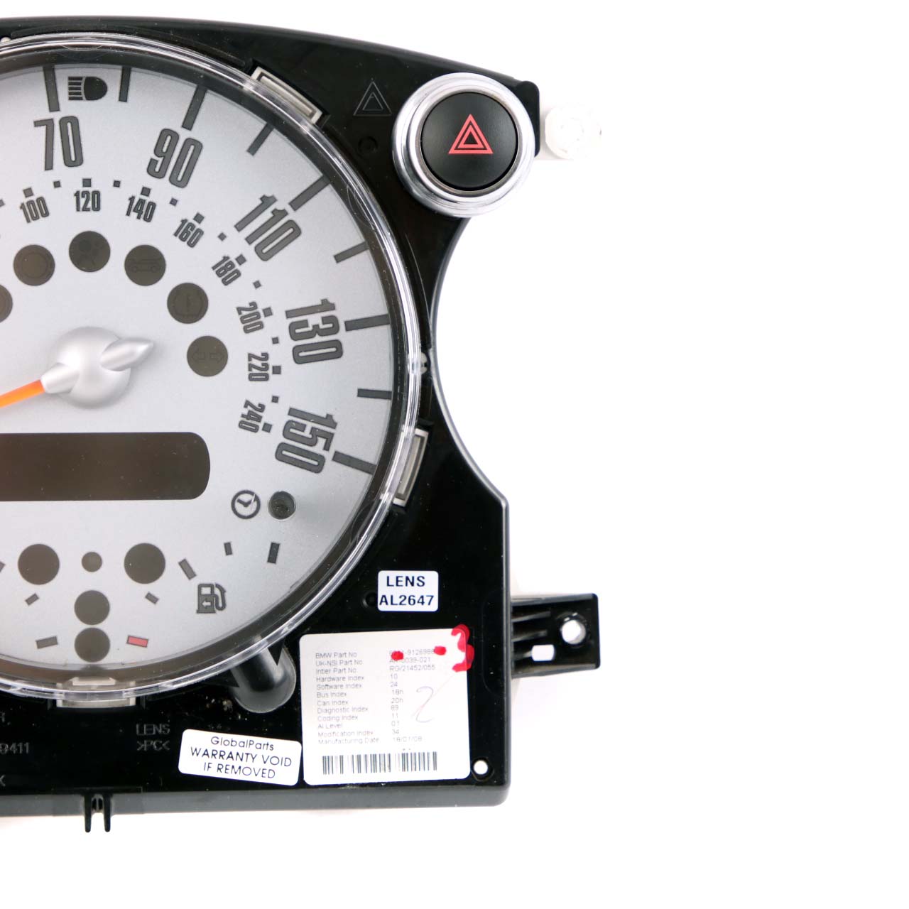 Mini Cooper One 3 R50 R52 Speedometer Speedo Clock Instrument Cluster Automatic