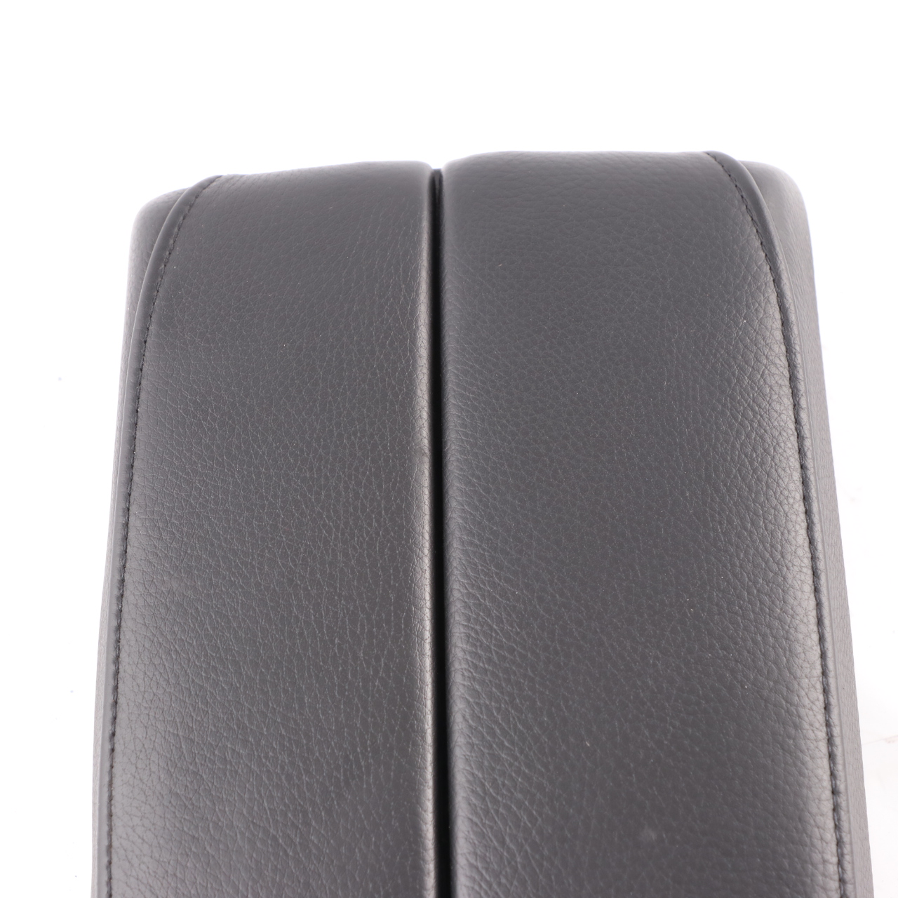 Front Armrest BMW E90 E91 E92 Split Centre Console Arm Rest Cover Leather Black