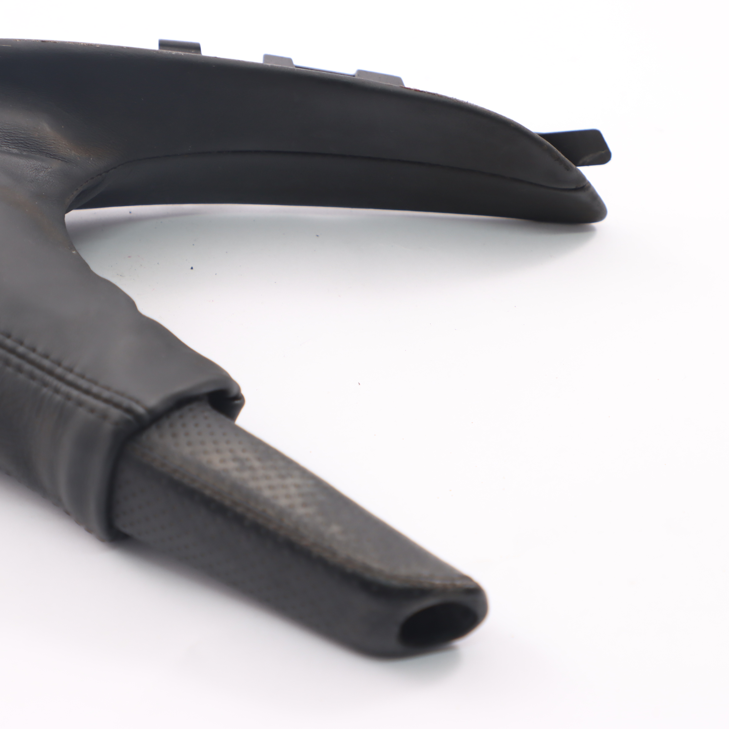 BMW 1 Series E81 E82 E87 E88 LCI Handbrake Lever Cover Leather Black 9142753