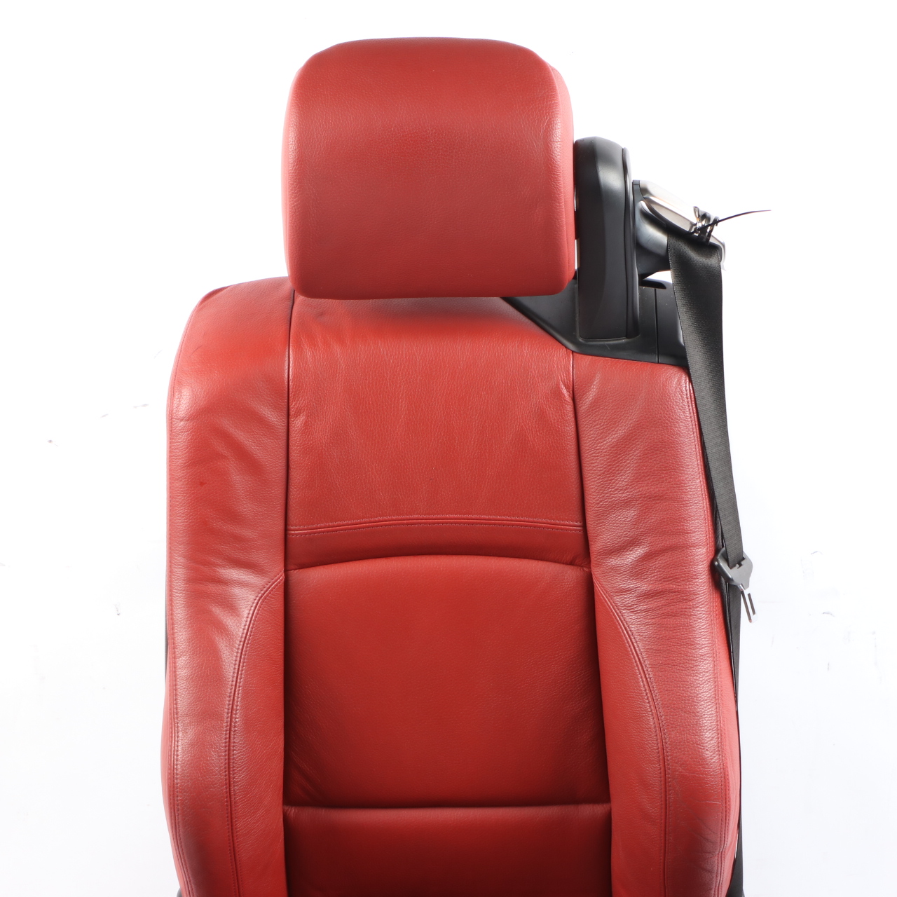 Front Seat BMW E93 Convertible Sport Heated Korall-Red Leather Left N/S Memory