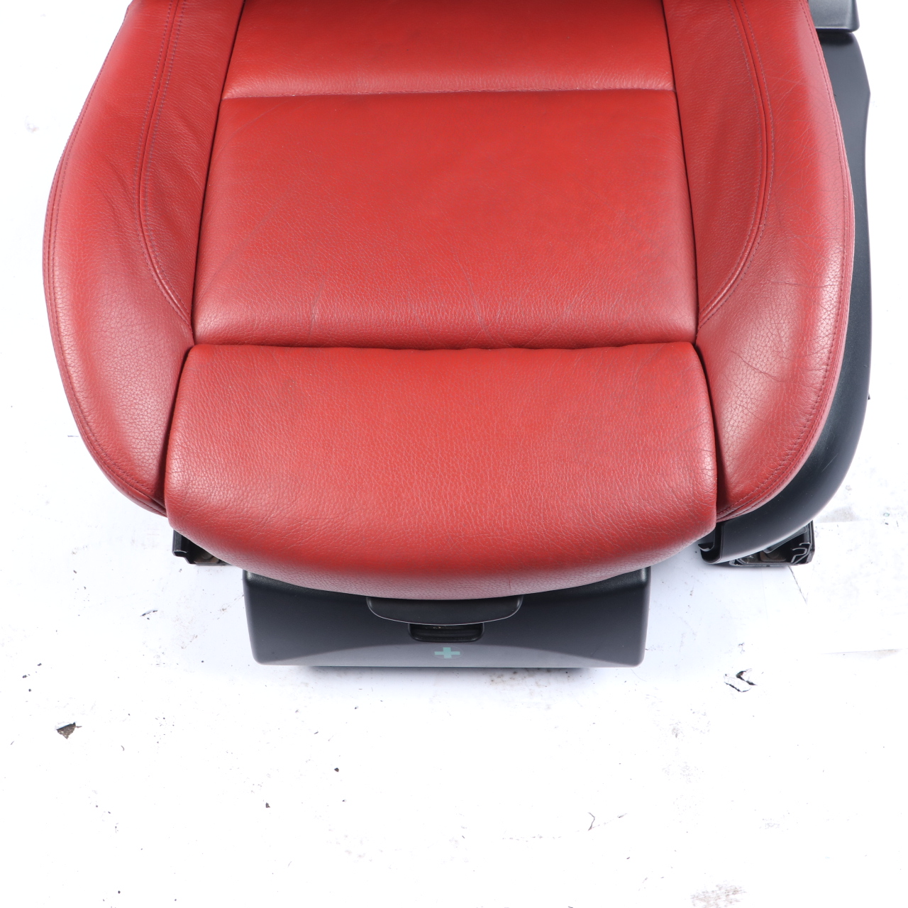 Front Seat BMW E93 Convertible Sport Heated Korall-Red Leather Left N/S Memory