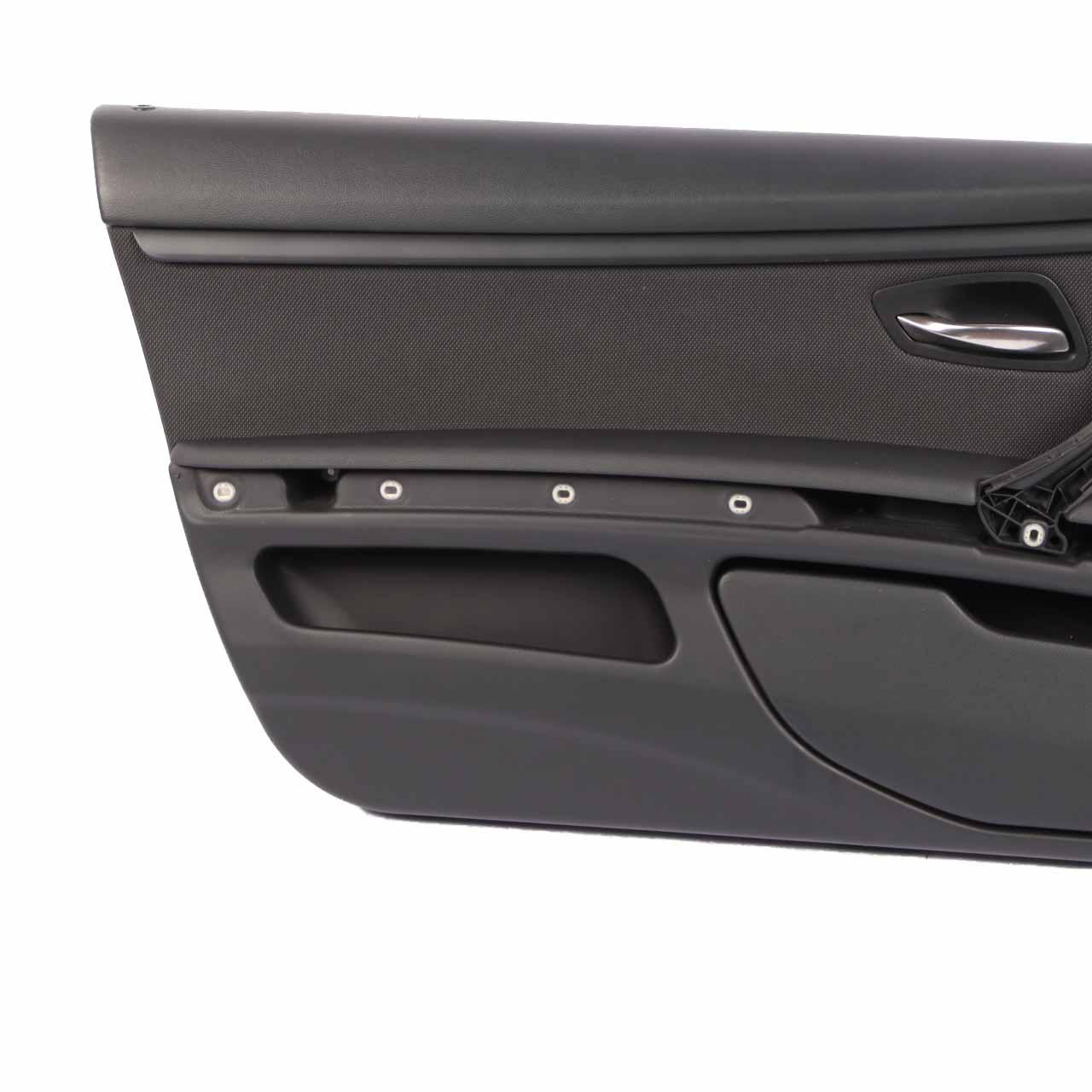 BMW E92 E93 Door Card Front Left N/S Lining Trim Panel Cloth Leather Anthracite