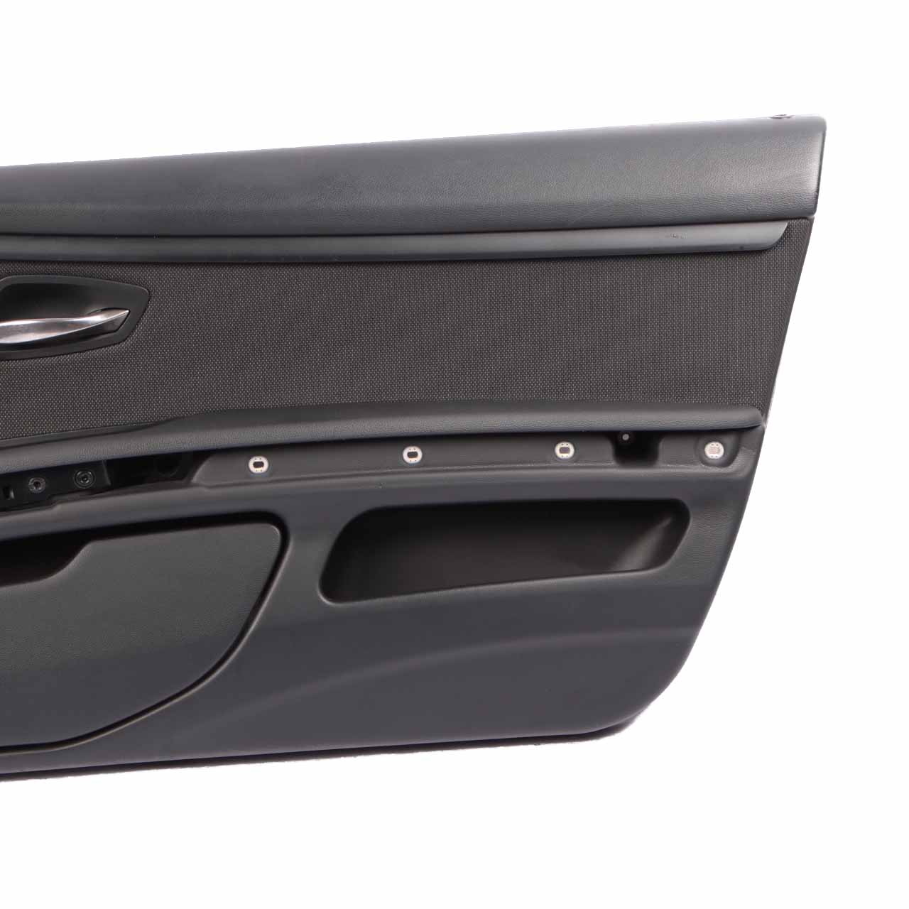 BMW E92 E93 Door Card Front Right O/S Lining Trim Panel Cloth Leather Anthracite