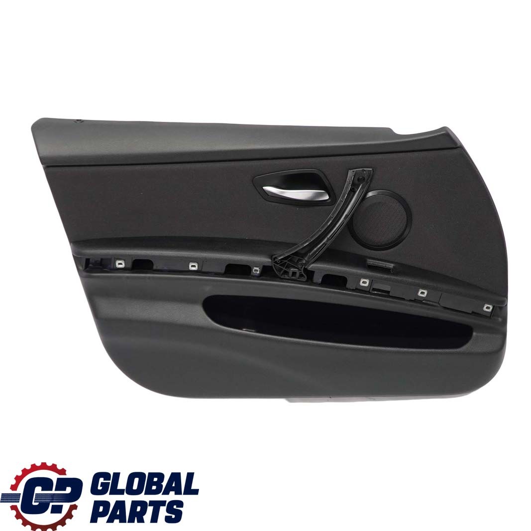 BMW 3 E90 E91 Door Card Trim Panel Front Left N/S Cloth Anthracite