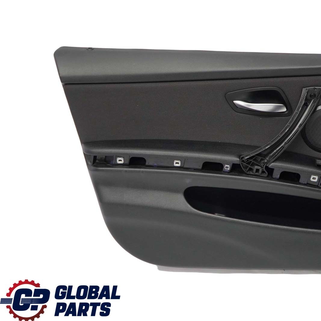 BMW 3 E90 E91 Door Card Trim Panel Front Left N/S Cloth Anthracite