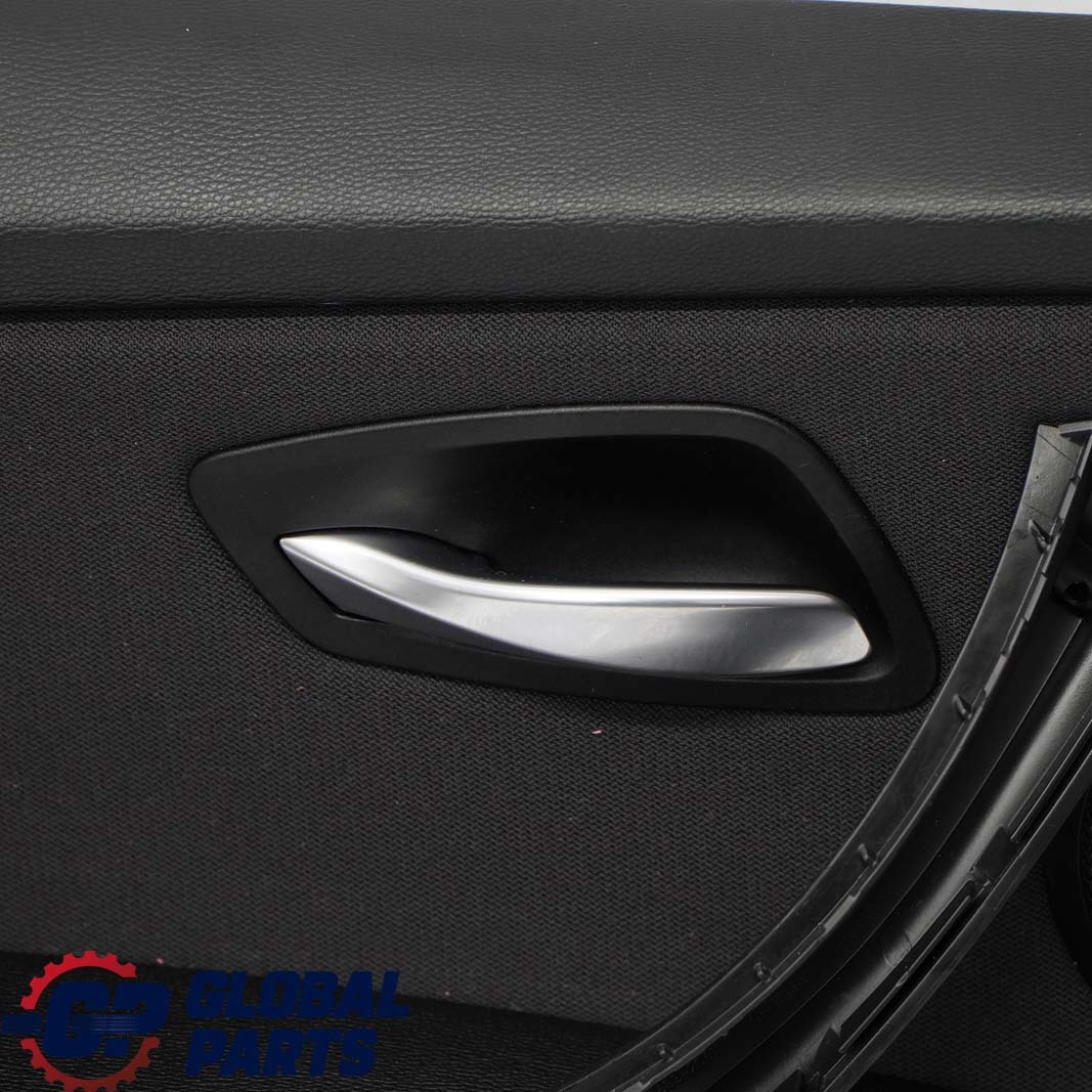 BMW 3 E90 E91 Door Card Trim Panel Front Left N/S Cloth Anthracite