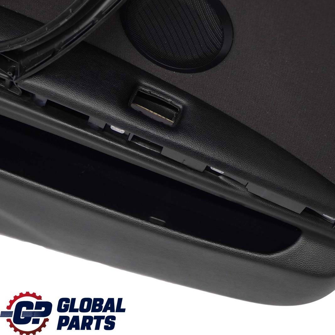 BMW 3 E90 E91 Door Card Trim Panel Front Left N/S Cloth Anthracite