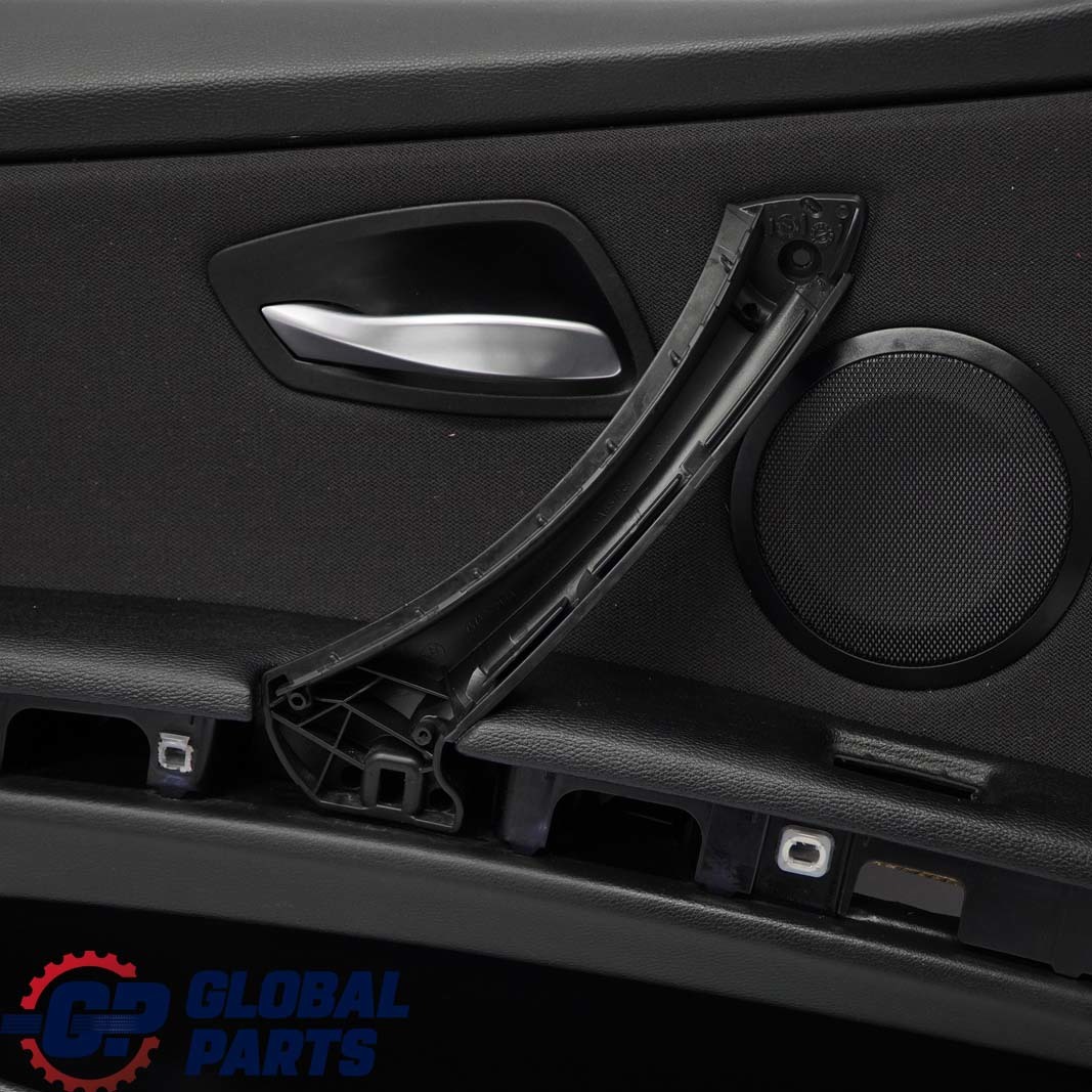 BMW 3 E90 E91 Door Card Trim Panel Front Left N/S Cloth Anthracite