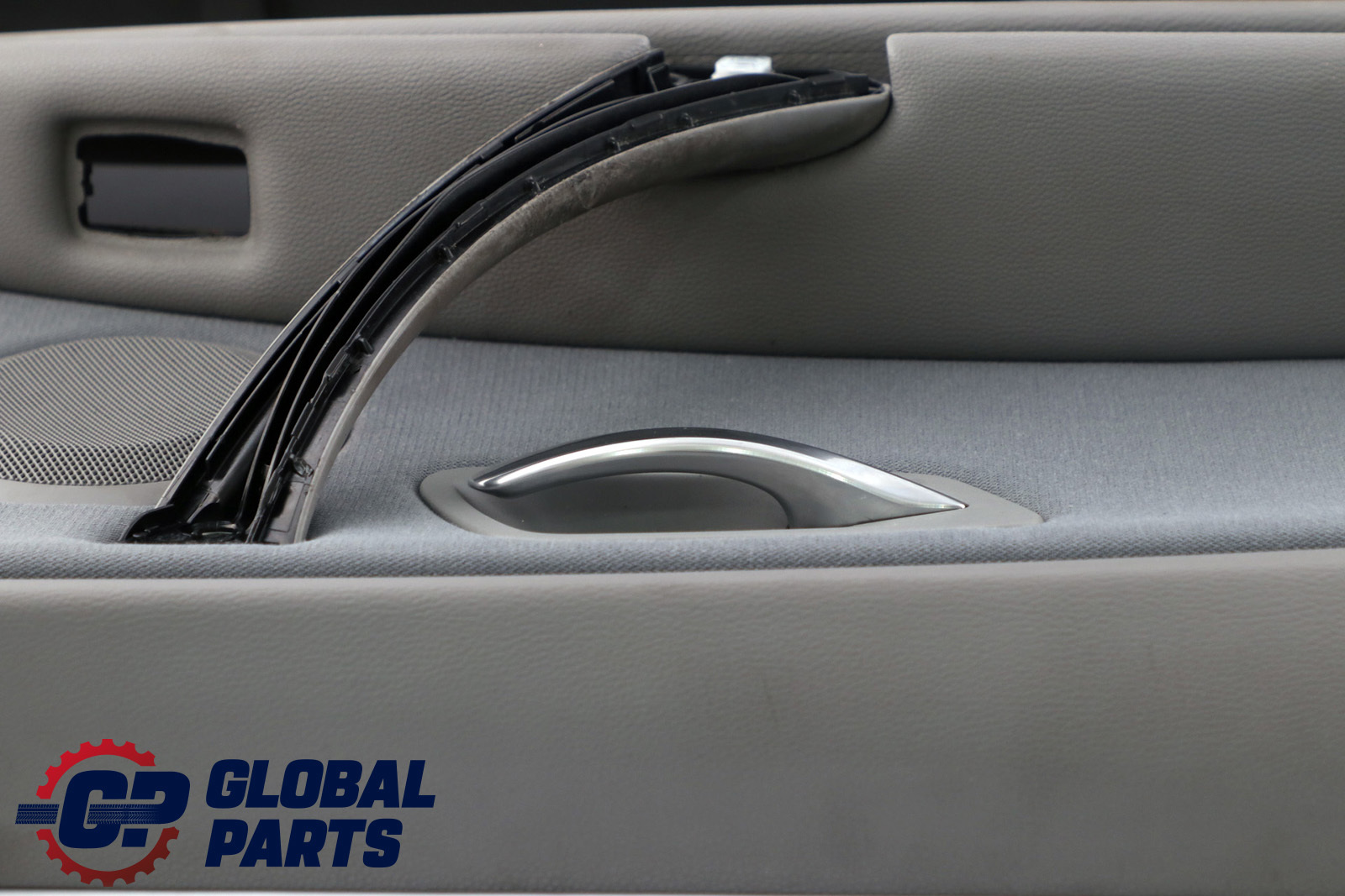 BMW 3 Series E90 E91 Grey Cloth Door Card Trim Panel Front Left Passenger Side